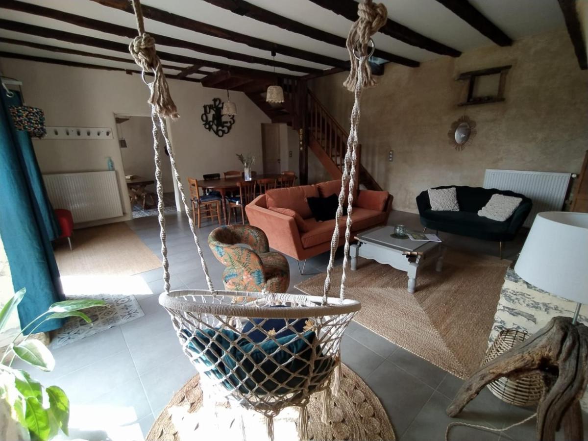 Ecolodge La Belle Verte Saint-Mʼhervé Zewnętrze zdjęcie