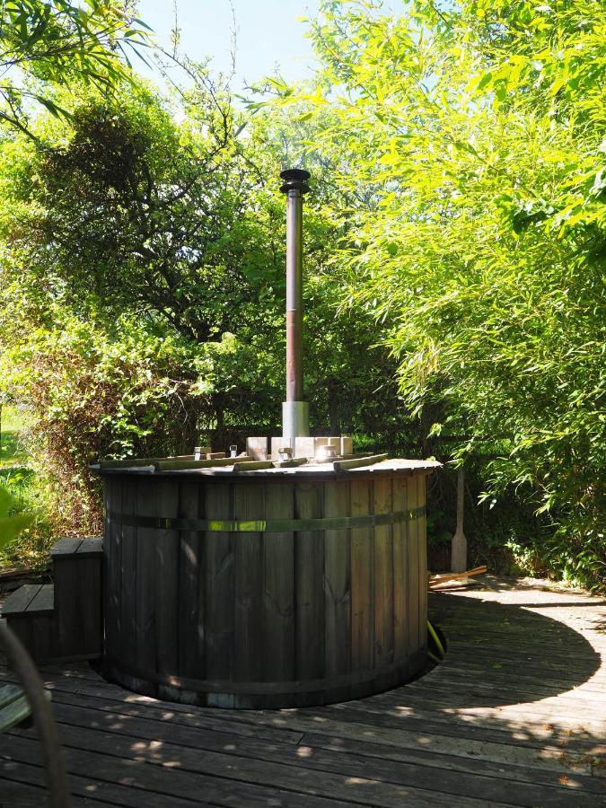 Ecolodge La Belle Verte Saint-Mʼhervé Zewnętrze zdjęcie