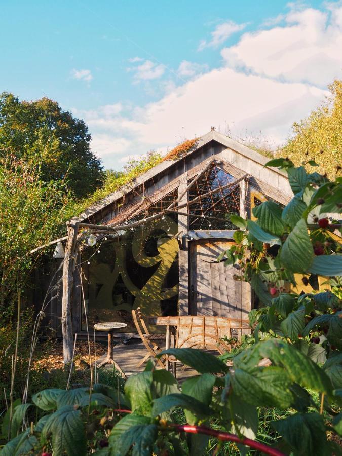 Ecolodge La Belle Verte Saint-Mʼhervé Zewnętrze zdjęcie