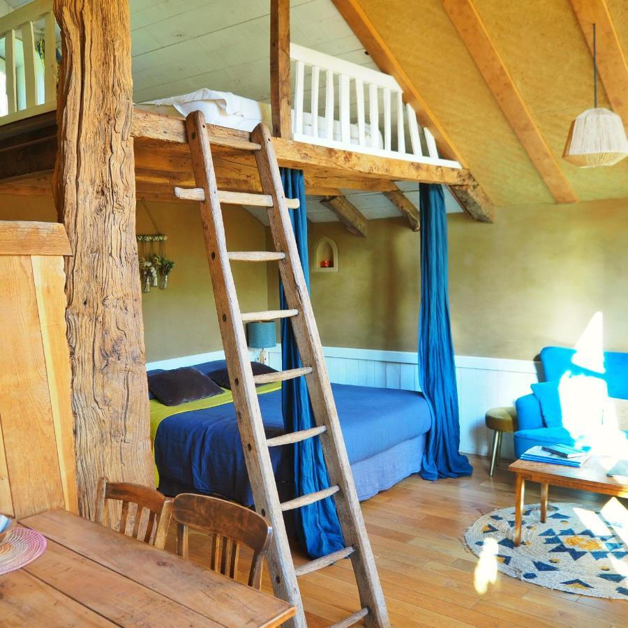 Ecolodge La Belle Verte Saint-Mʼhervé Zewnętrze zdjęcie