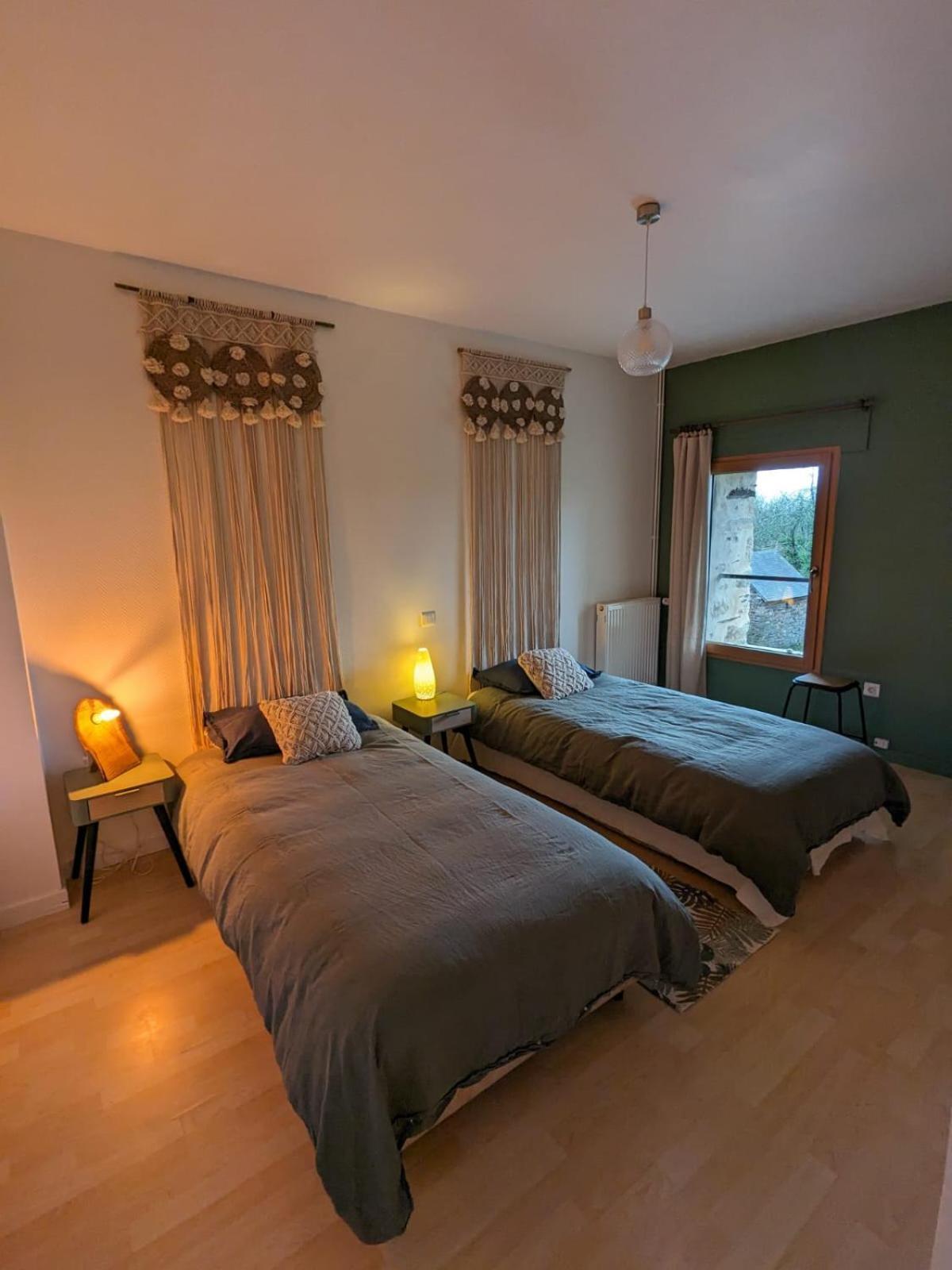 Ecolodge La Belle Verte Saint-Mʼhervé Zewnętrze zdjęcie