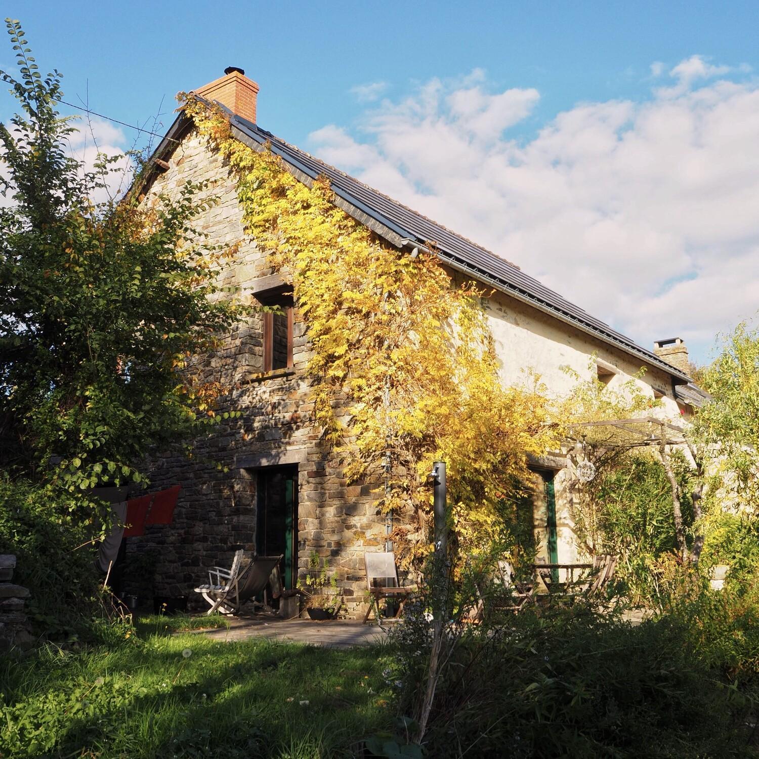 Ecolodge La Belle Verte Saint-Mʼhervé Zewnętrze zdjęcie
