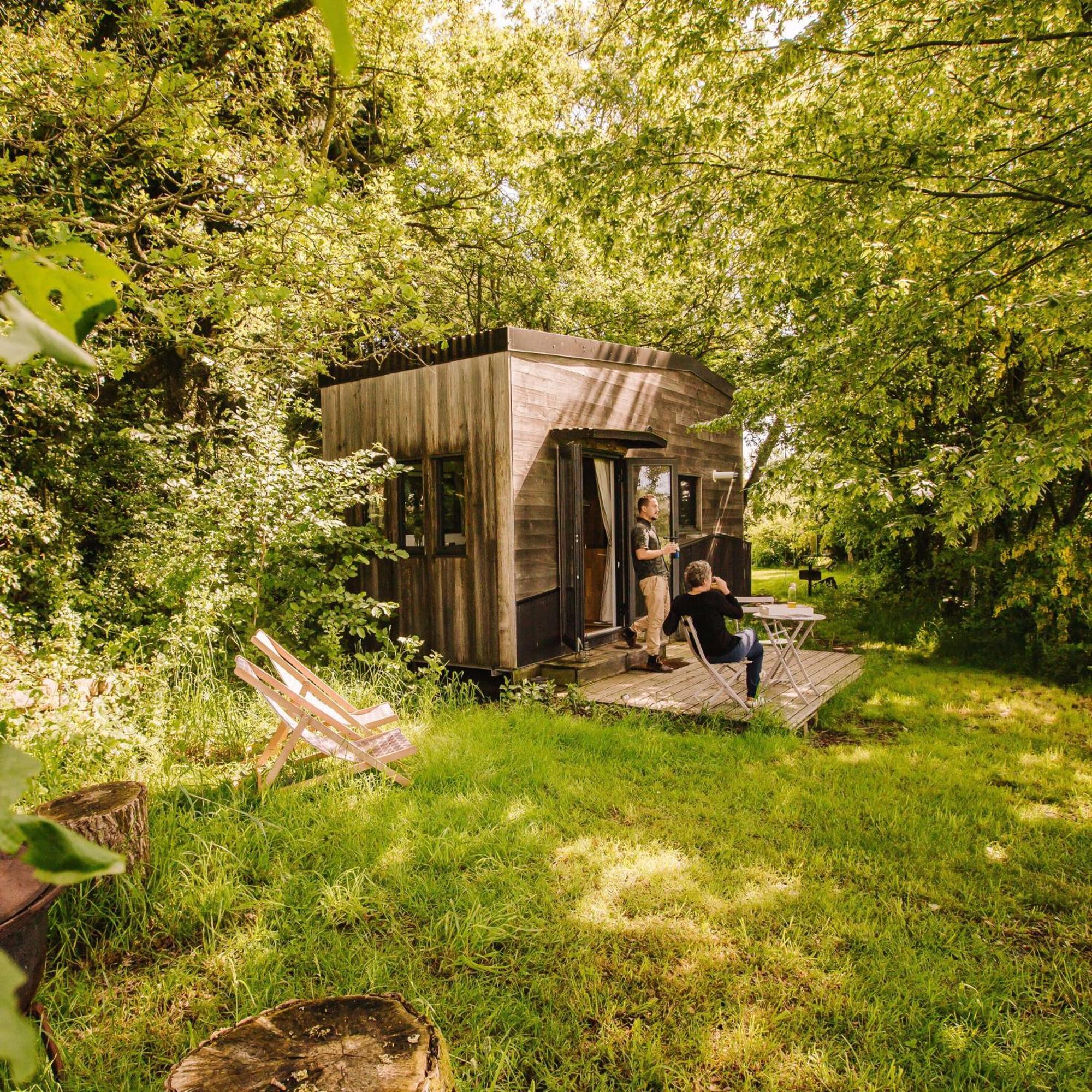 Ecolodge La Belle Verte Saint-Mʼhervé Zewnętrze zdjęcie