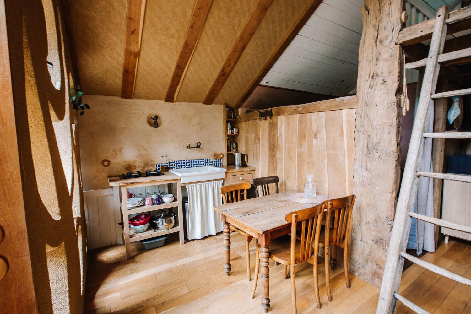 Ecolodge La Belle Verte Saint-Mʼhervé Zewnętrze zdjęcie