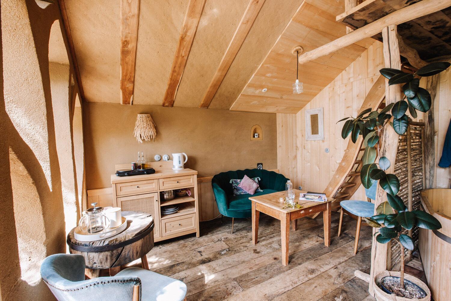 Ecolodge La Belle Verte Saint-Mʼhervé Zewnętrze zdjęcie